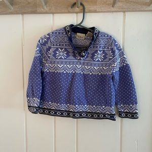 LL Bean Toddler Sweater